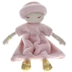 Poupée en tissu rose Anushka