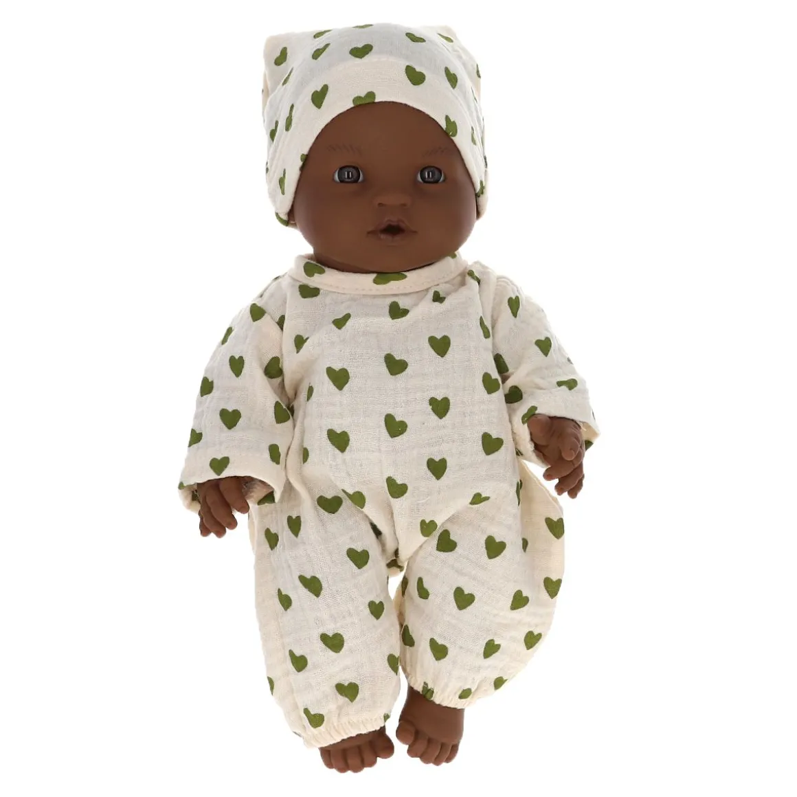 Poupée Gaston pyjama cœurs - Bébé Highland