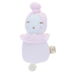 Poupée musicale rose pâle