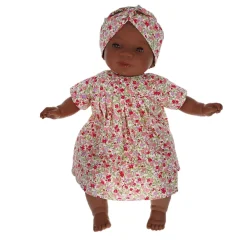 Poupée Rosie fleurette rose