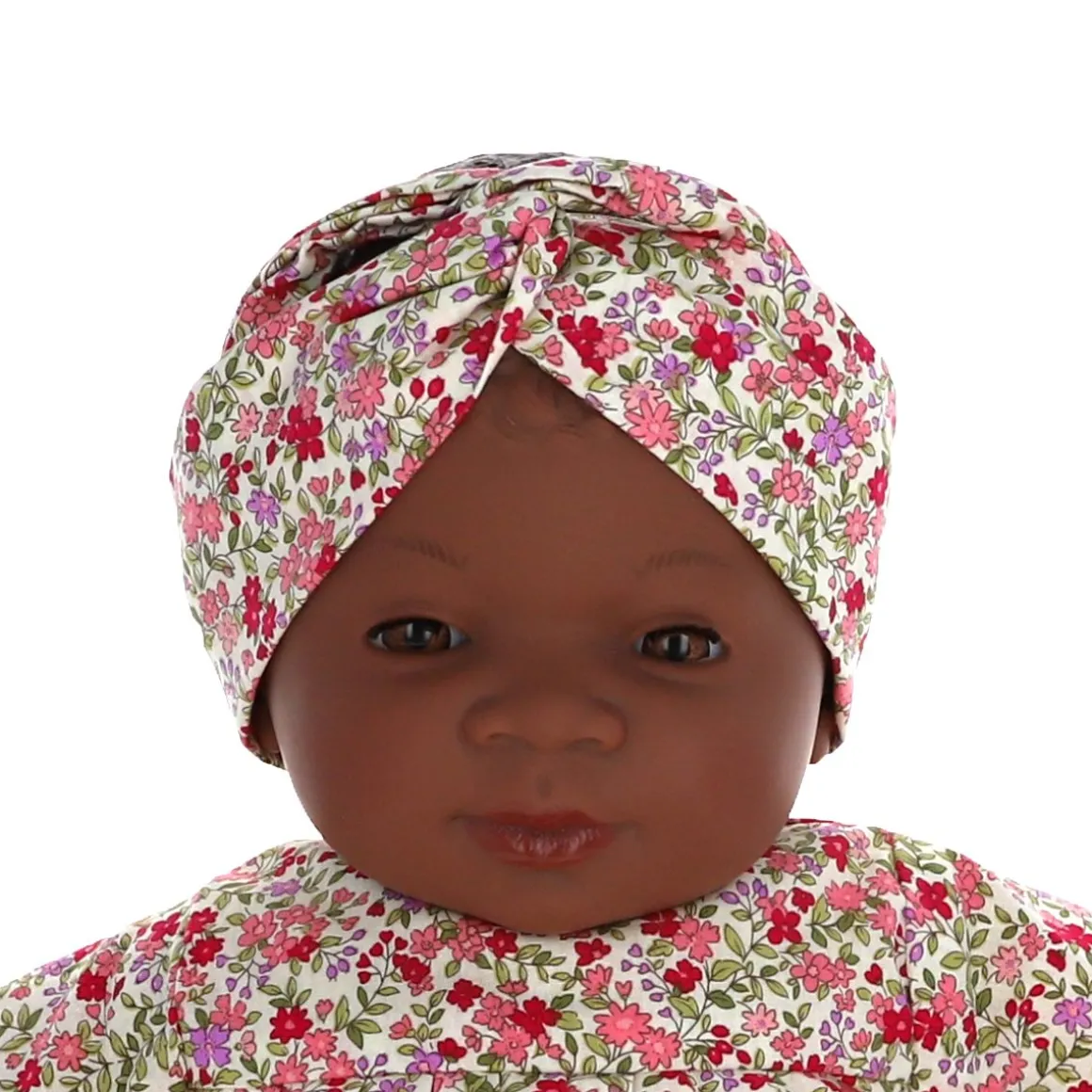 Poupée Rosie fleurette rose