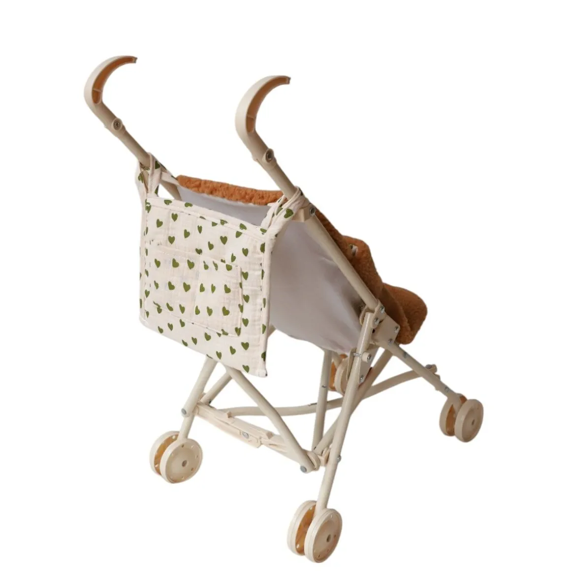 Poussette pour poupée avec chancelière et sac - Bébé Highland