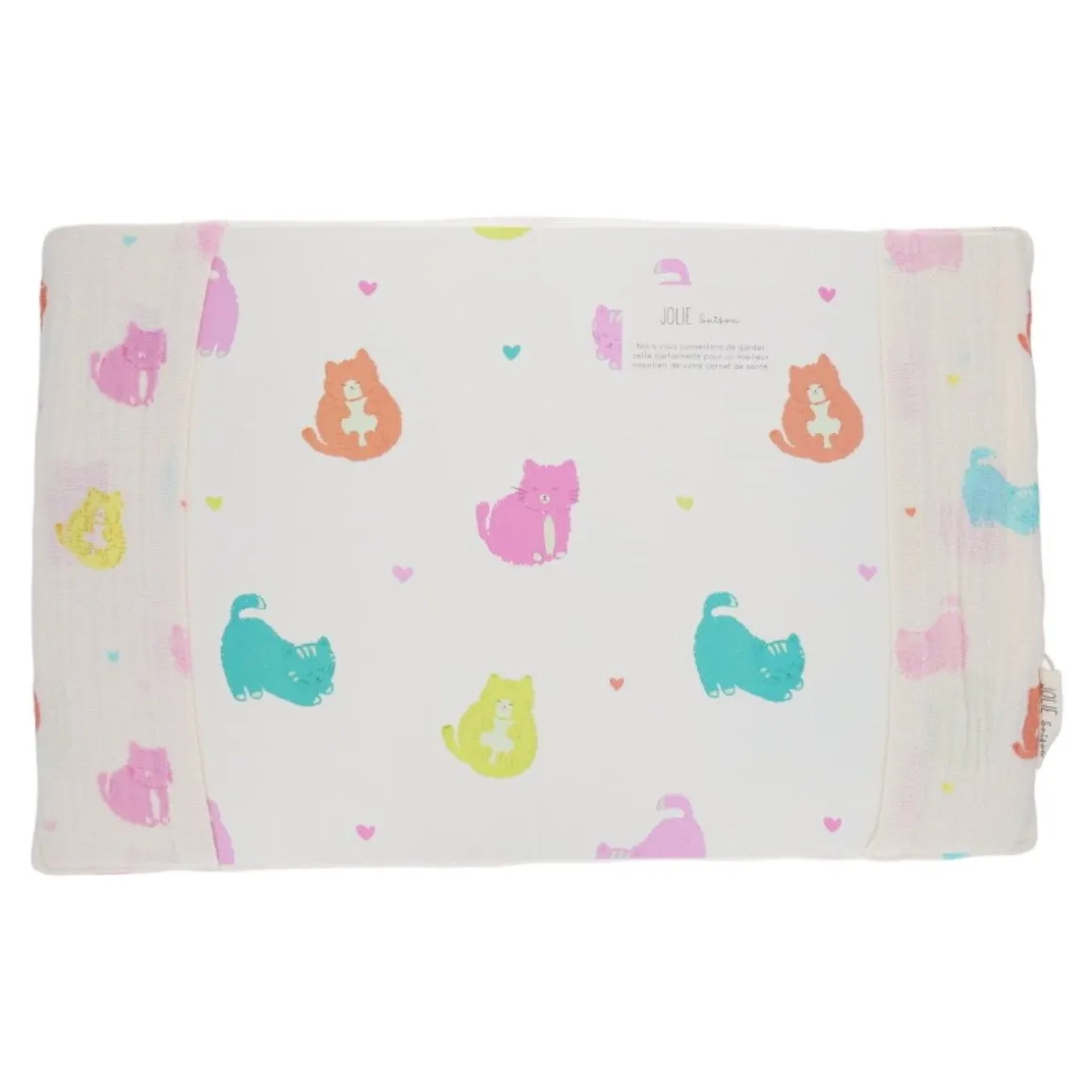 Protège carnet de santé chats pastel - Miaou