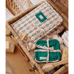 Protège carnet de santé fleuri - Folk d'été
