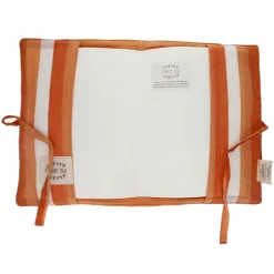 Protège carnet de santé rayé - Sahara