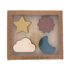 Puzzle en silicone et bois - Curiosité du ciel