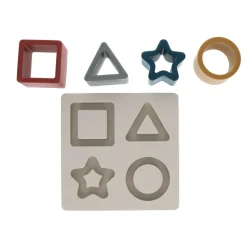 Puzzle en silicone formes géométriques