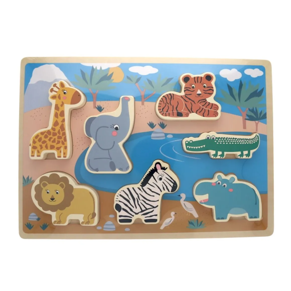 Puzzle 1er âge - Dans la savane