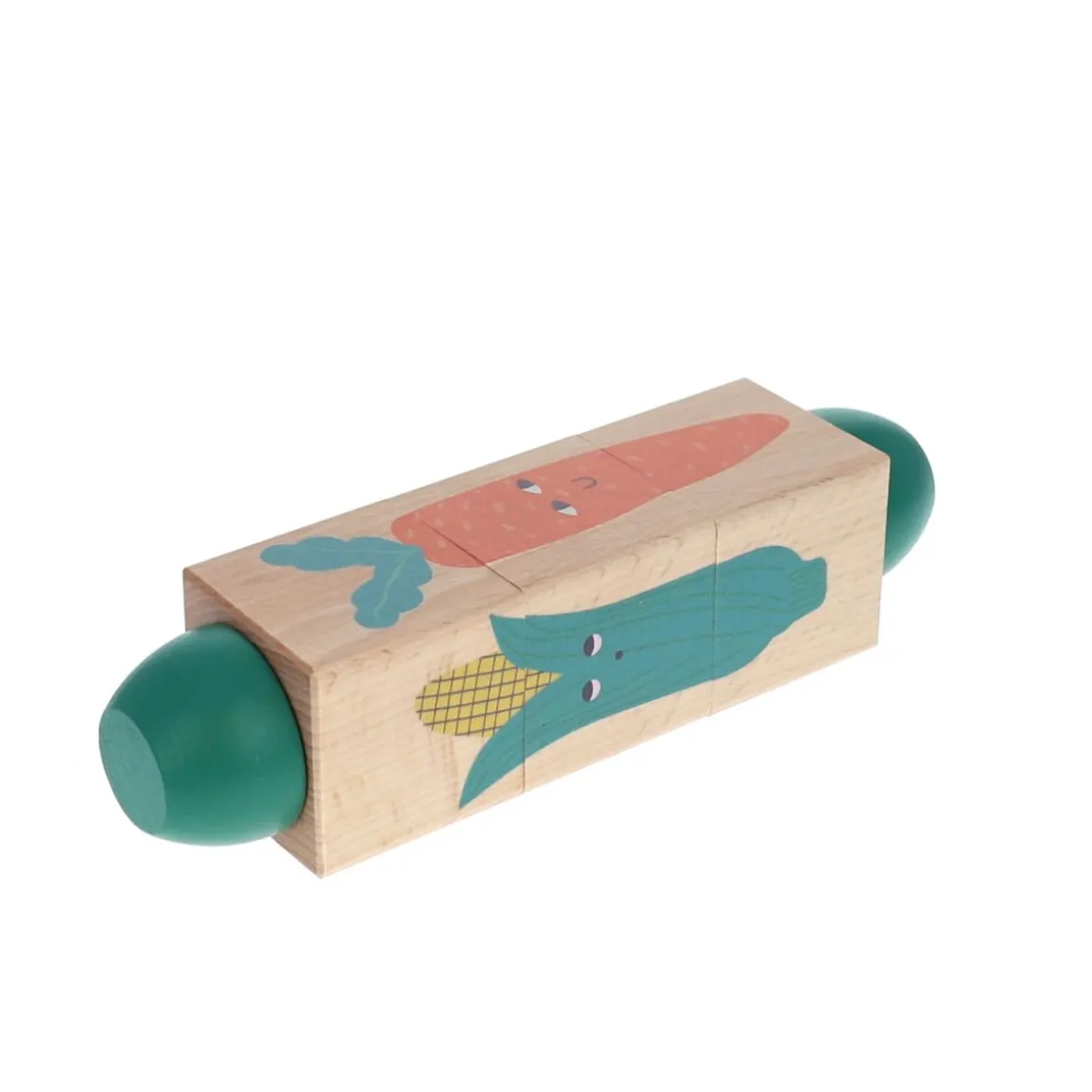 Puzzle twist en bois potager