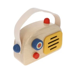 Radio en bois musicale