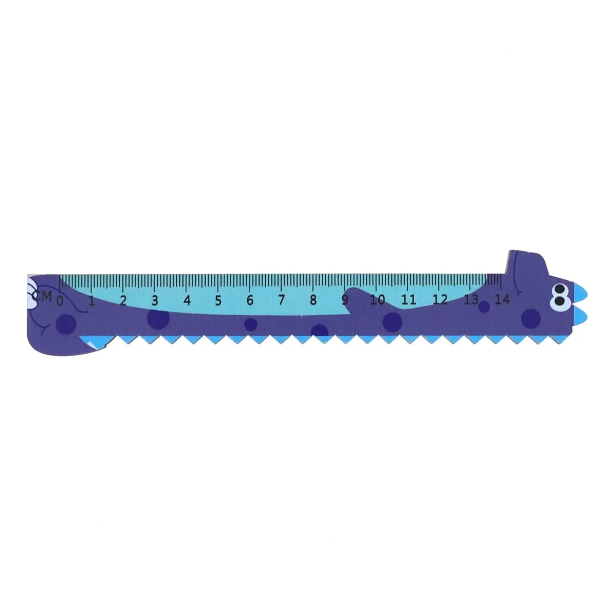 Règle dinosaure bleue