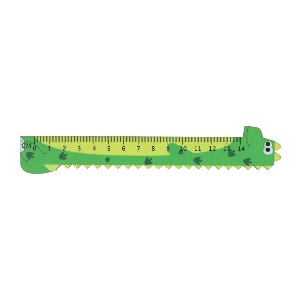 Règle dinosaure verte