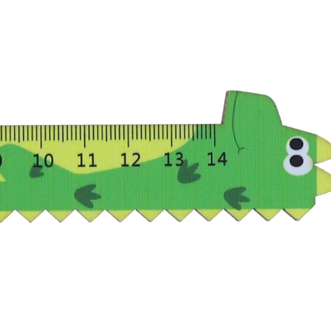Règle dinosaure verte