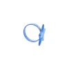 Rond de serviette étoile bleu