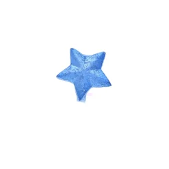 Rond de serviette étoile bleu