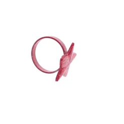 Rond de serviette étoile rouge