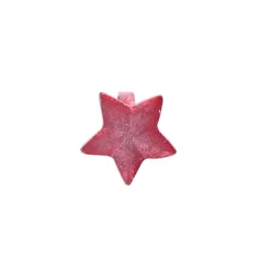 Rond de serviette étoile rouge