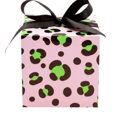 Rouleau de papier cadeau motifs leopard