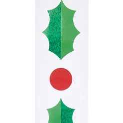 Rouleau de stickers motifs houx