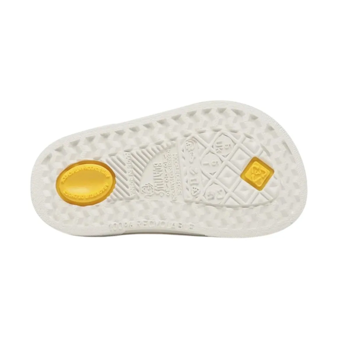 Sabots bébé jaune 22-23