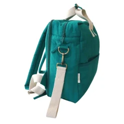 Sac à dos à langer matelassé vert - Ma bonne étoile