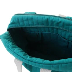 Sac à dos à langer matelassé vert - Ma bonne étoile