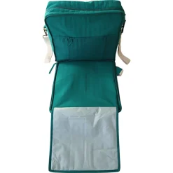 Sac à dos à langer matelassé vert - Ma bonne étoile