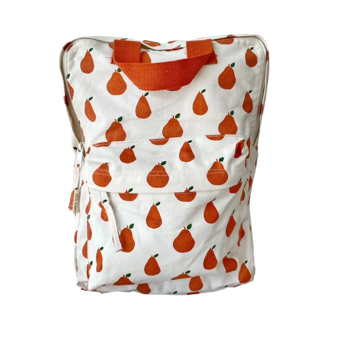 Sac à dos double enfant double poignées poire argile