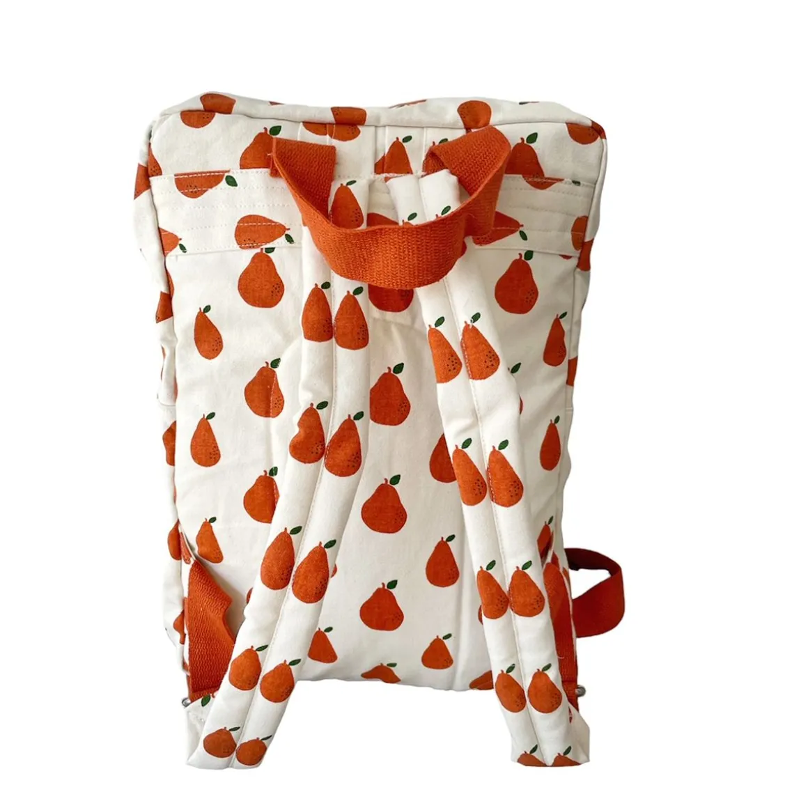 Sac à dos double enfant double poignées poire argile