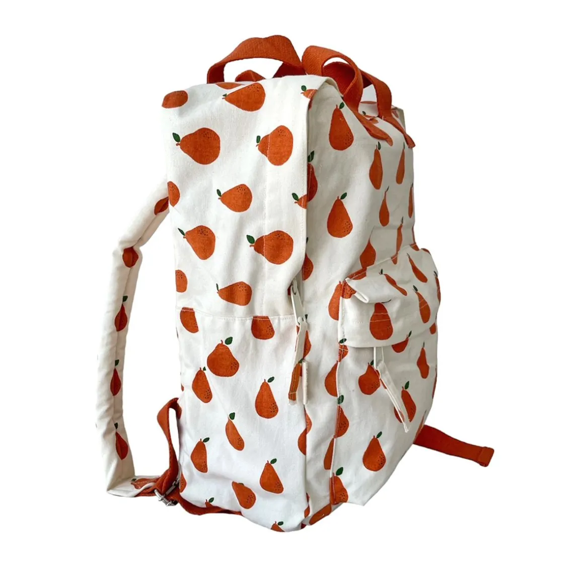 Sac à dos double enfant double poignées poire argile