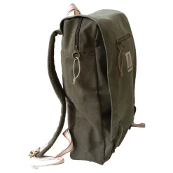 Sac à dos en toile kaki