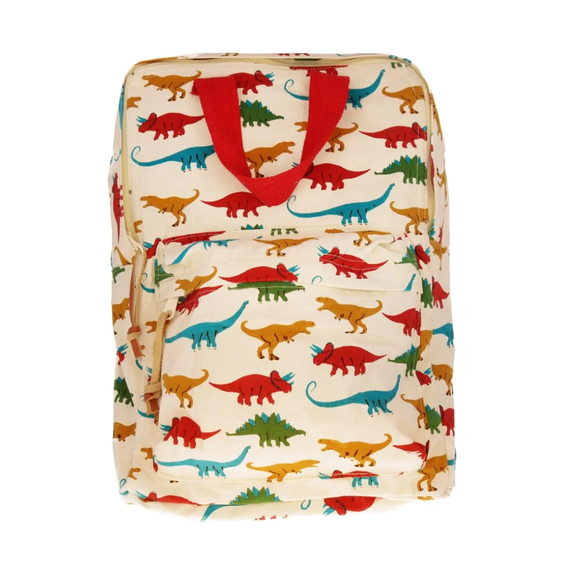 Sac à dos enfant double poignée dinosaures