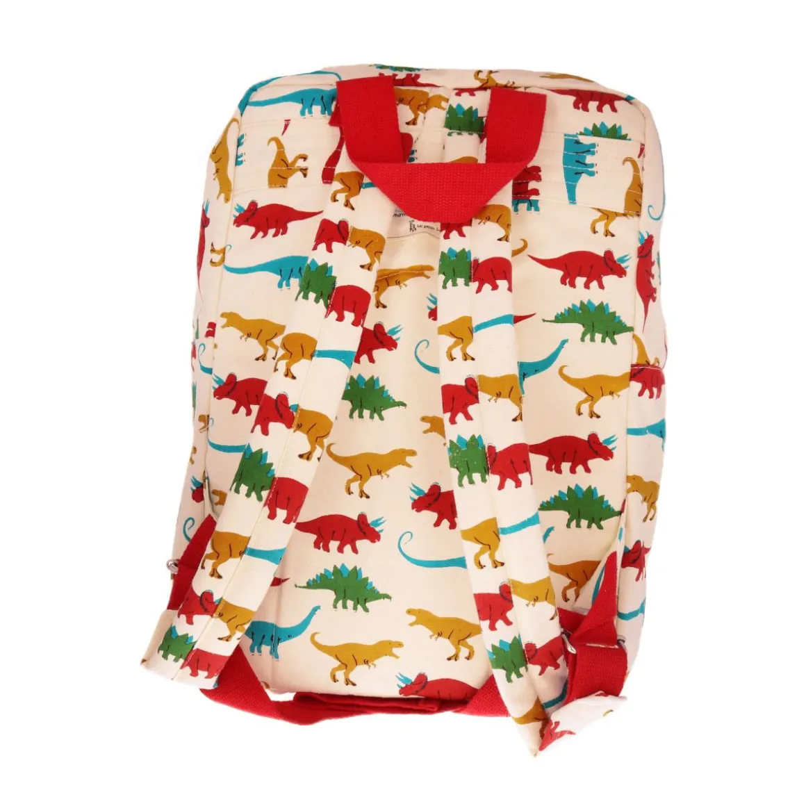 Sac à dos enfant double poignée dinosaures