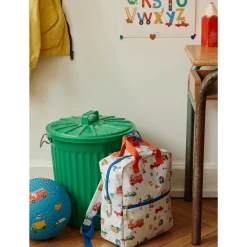 Sac à dos enfant double poignées véhicules et chiens - Croquette
