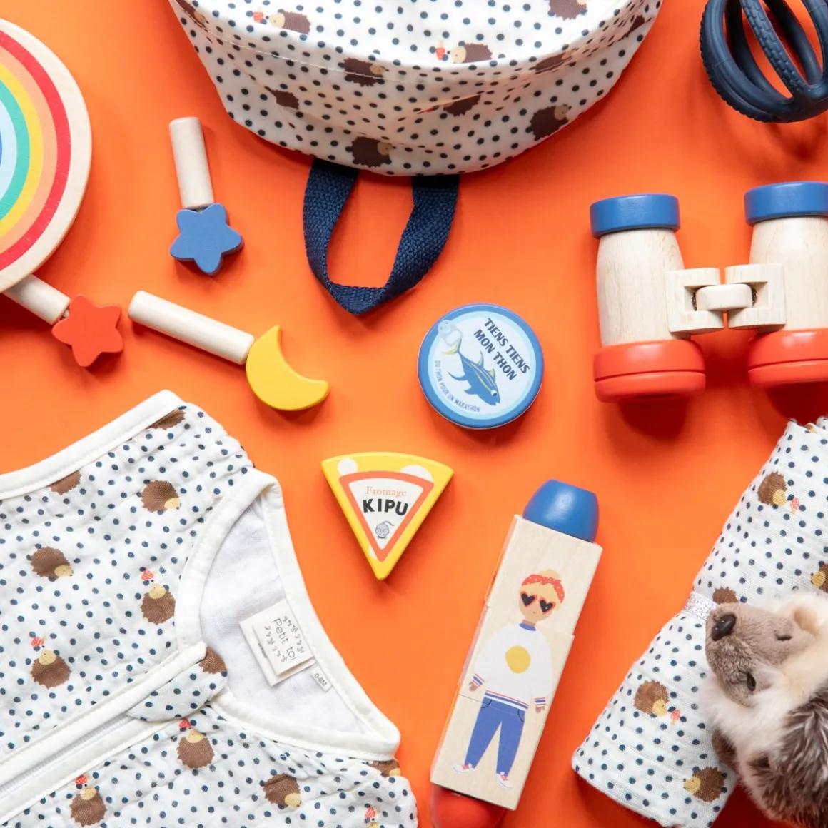 Sac à dos enfant hérisson