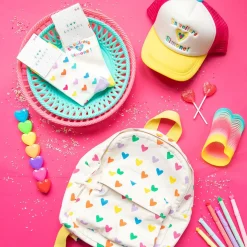 Sac à dos enfant multicoeurs