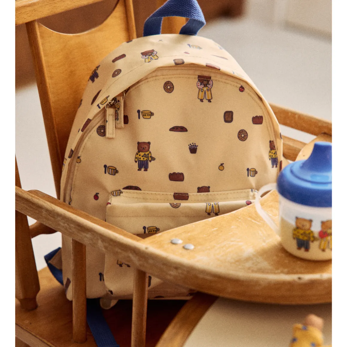 Sac à dos enfant ours - Petit déj