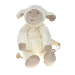 Sac à dos enfant peluche - Doux comme un agneau