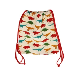 Sac à dos enfant pochon dinosaures