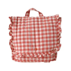 Sac à dos vichy - La petite poule rousse