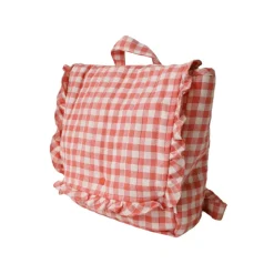 Sac à dos vichy - La petite poule rousse