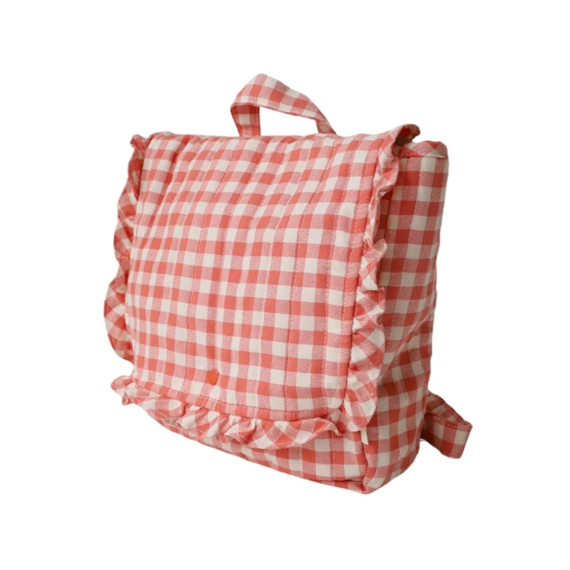 Sac à dos vichy - La petite poule rousse