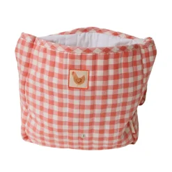 Sac à dos vichy - La petite poule rousse