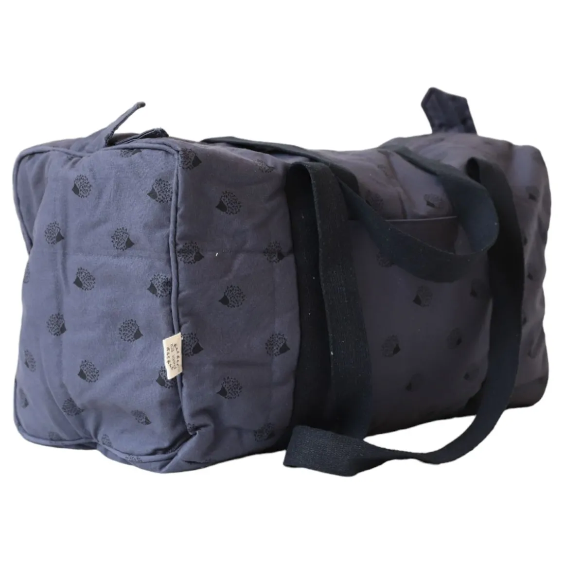 Sac à langer gris hérisson