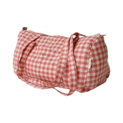Sac à langer vichy - La petite poule rousse