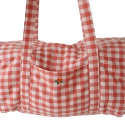 Sac à langer vichy - La petite poule rousse