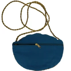 Sac à mains en perles coquillage bronze - Mariage Indien
