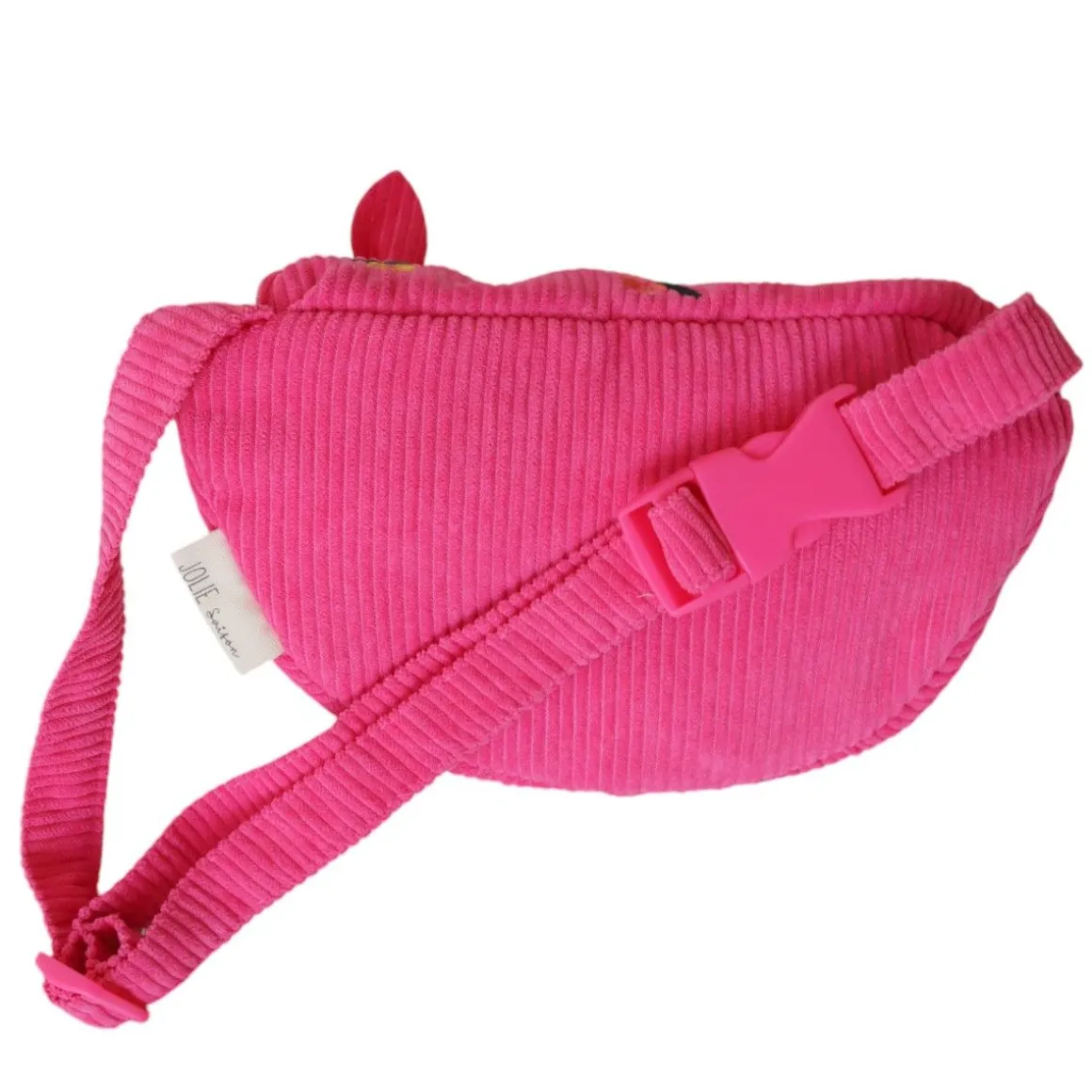 Sac banane enfant velours rose - La vie en rose
