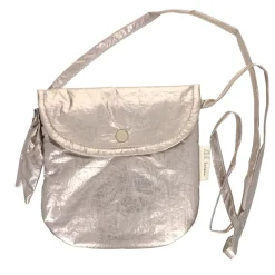 Sac bandoulière enfant métallisé doré