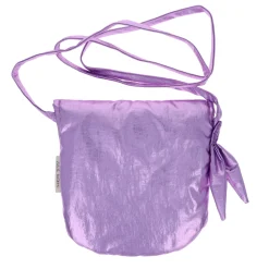 Sac bandoulière enfant métallisé violet